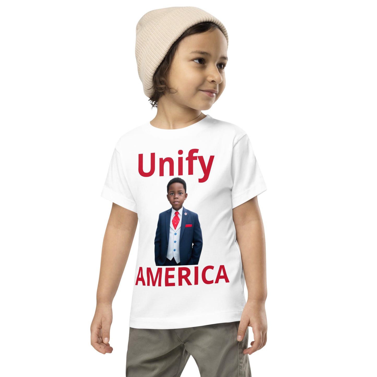 Unify America Brown Toddler Unisex Tee