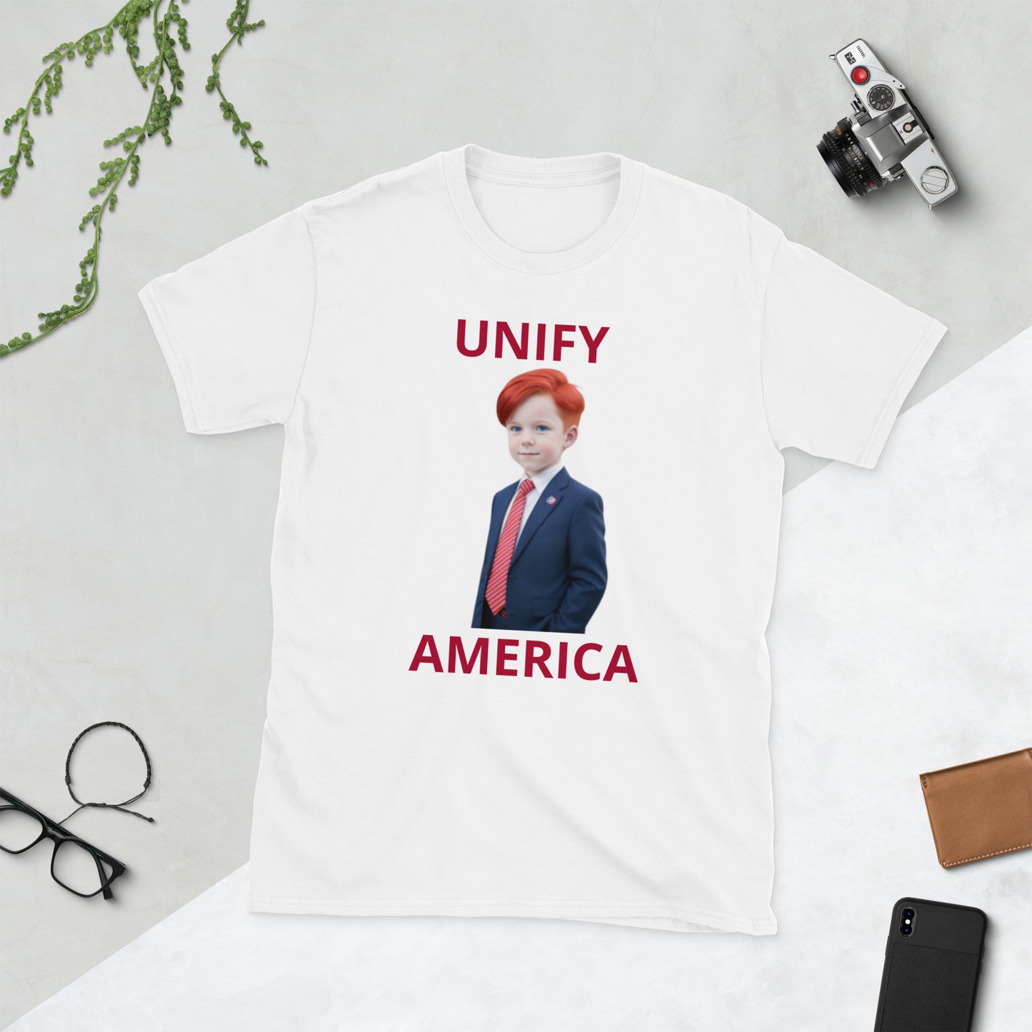 Unify America Caucasian Short-Sleeve Unisex T-Shirt