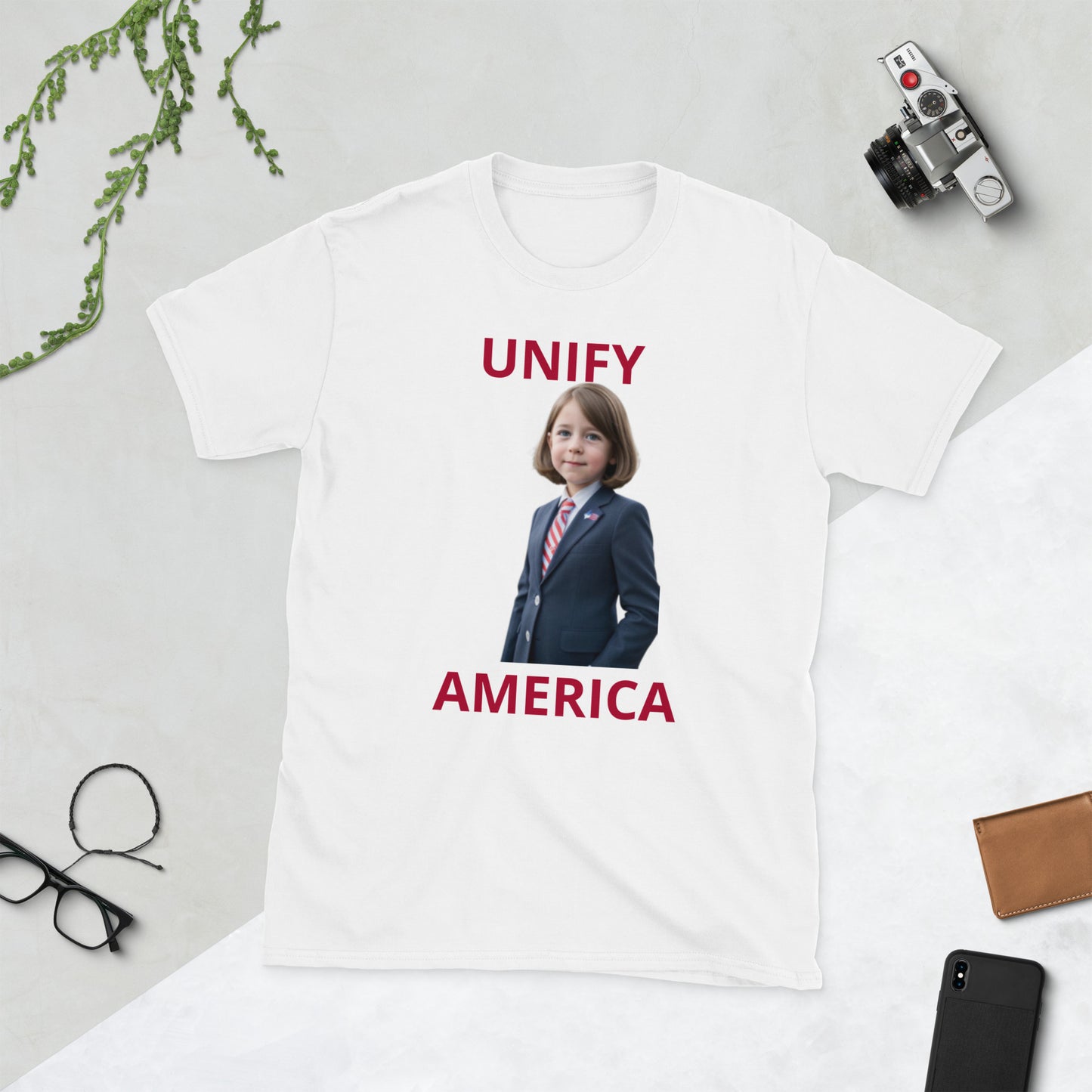 Unify America Caucasian Short-Sleeve Unisex T-Shirt